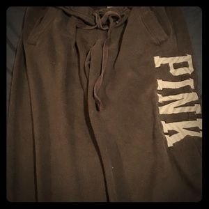 Victoria’s Secret PINK boyfriend sweatpants.